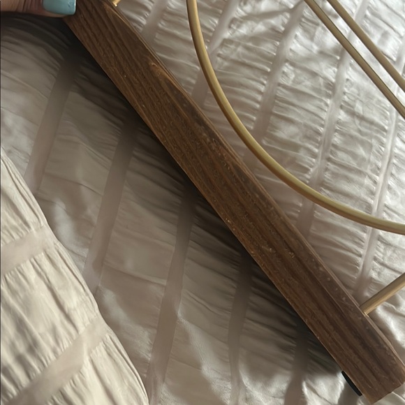 Freestanding Metal Brass Jewelry Stand with 24 Hooks Earrings Necklace Bracelet - Picture 9 of 10